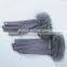 touch screen Grey color Wool Gloves