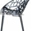 Modern living room furniture PC/Polycarbonate crystal clear plastic chair