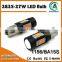 2016 hotselling automotive 27W high power LED bulb 1156 ba15s T20 3157