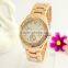 2016 New hot sell famous Brand gold watch for women quartz watches luury designer ladies clock high quality watch woman0418