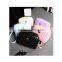 Hogift Famous Luxury Brand Designer Handbag Water Ripple Real Leather Women Pink Shell