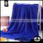 Promotional luxury blue bath rug and towel set