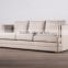 European modern fabric 3-seat sofa soft sofa with solid wood frame XJ018-3