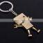 Hot selling cool promotional metal Robot Keychain/
