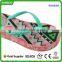 Italy shoe manufacturers fancy ladies sandals platform wedge sandals
