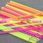 New Design Colorful Plastic Straw with Spoon