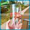 2015 hot sales thin glass bottle wholesale crystal glass jars for food