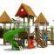 Shanghai environmental outdoor playground equipment wood