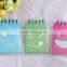 shape die cut double spiral mini cute journals A7