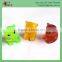 Small plastic material sticky animal toy like bear