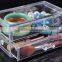 2 Drawer Acrylic Jewelry and Cosmetic Storage Display Box Acrylic Makeup Box