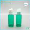 2015 New Product 50ml plastic shampoo bottle for shampoo in green bottle
