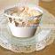 personalized paper wrapper cupcake decoration for tables
