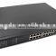 Atongda 16 Port 10/100/1000Mbps with 2 gigabit SFP combo port IEEE802.3 af /at standard FIBER OPTIC POE switch