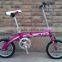 2015 14 INCHES new aluminum folding bike/ folding bicycle/Folding bike(FD-14001)