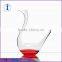 Hot bar Accessories Hand made cheap swan shaped hand blown glass decanter                        
                                                Quality Choice
