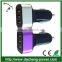 Newly design 3 port usb car charger 5.2A usb car charger 3 port for Phone Ipad