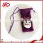 Top quality cute frog mobile phone bag, Plush green frog mobile phone bag
