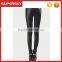 B425 Punk wind lace embroidery bind skin joining together imitation leacher leggings sexy black pencil pants