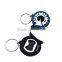 2016 cheap custom molded plastic rubber keyring bottle opener for advertising