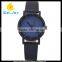 WJ-5480 Simplest Dial Design Fashion Attractive Fancy Black Leather Strap Lady Watch