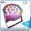Amazing DMX 512 Pro DJ18PCS 1W RGBW (4in1) LED Par Light for Decoration or Wedding