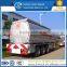 China 12 wheels aluminium alloy peanut oil tank trailer for sale