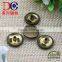 Antique brass classic style metal snap button high quality snap button for clothing