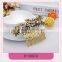 Hot sell Different colors Available metal starfish hair comb