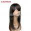 15inches raw unprocessed hair cheap silky straight natural hair wigs for black women