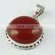 Wild Beauty !! Jumbo Orange Carnelian 925 Sterling Silver Pendant, Indian Fashion Jewellery Supplier, Silver Jewellery