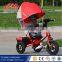 China hebei province wholesale Big wheels tricycle for kindergarten /seat reverse tricycle for kids / baby trikes for sale