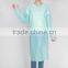 Water proof and blood prevent disposable chlorinated polyethylene fabric gown