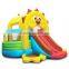 cheap 0.55mm pvc tarpaulin commercial inflatable bouncer for sale