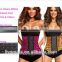 9 steel boning underbust corset wiast training, faja latex waist cincher sexy women