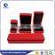 Export Logo printed velvet gift box for jewelry                        
                                                                                Supplier's Choice