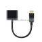 Wholesale DP to VGA, DisplayPort to VGA adapter cable male to female