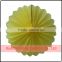 Party Decorating Round folding Purple paper daisy hanging fans