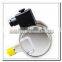 High quality stainless steel bottom connection electric contact manometer pressure hydraulic