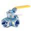 3 Way Stainless Steel Ball Valve (L port &T port)DN1/4''-4''