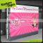 3X4 Curved Fabric Banner Aluminum Pop Up Stand