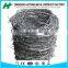DOUBLE TWIST GALVANIZED BAEBED WIRE WITH FOUR BARB