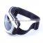 Fashion design anti slip strap motorcycle glasses goggles
