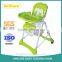 Branded Baby High Chair plastic Material steel tube child chair