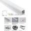 Factory anodized extrusion aluminum led profile housing for ceiling