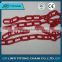 According To Customer Needs 4mm Colorful Plastic Chain With All Size