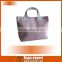 New arrival reusable linen Shopping bags for Lady 2016,linenfor main body