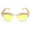 handmade sunglasses China factory made new product wooden sunglasses revo lens UV400