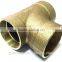 new product Taiwan manufacture bronze casting dwv fitting tee