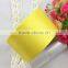 Wholesale Solid color wedding decoration belt single side 100% polyester satin ribbon 25yards/roll